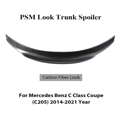 Becquet Coffre Mercedes Classe C W205 AMG PSM 2015-2021 - détail du montage 3 - Becquet Voiture