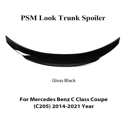 Becquet Coffre Mercedes Classe C W205 AMG PSM 2015-2021 - en situation 3 - Becquet Voiture