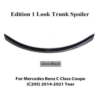 Becquet Coffre Mercedes Classe C W205 AMG PSM 2015-2021 - vue de dessus 3 - Becquet Voiture