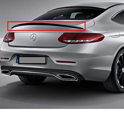 Becquet Coffre Mercedes Classe C W205 AMG PSM 2015-2021 - vue de dessus - Becquet Voiture