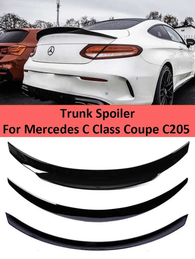 Becquet Coffre Mercedes Classe C W205 AMG PSM 2015-2021 - vue de face - Becquet Voiture