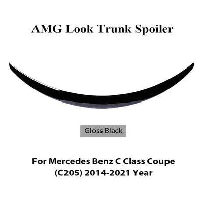 Becquet Coffre Mercedes Classe C W205 AMG PSM 2015-2021 - vue rapprochée 3 - Becquet Voiture