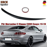 Becquet Coffre Mercedes Classe C W205 C205 Coupe - vue de face - Becquet Voiture
