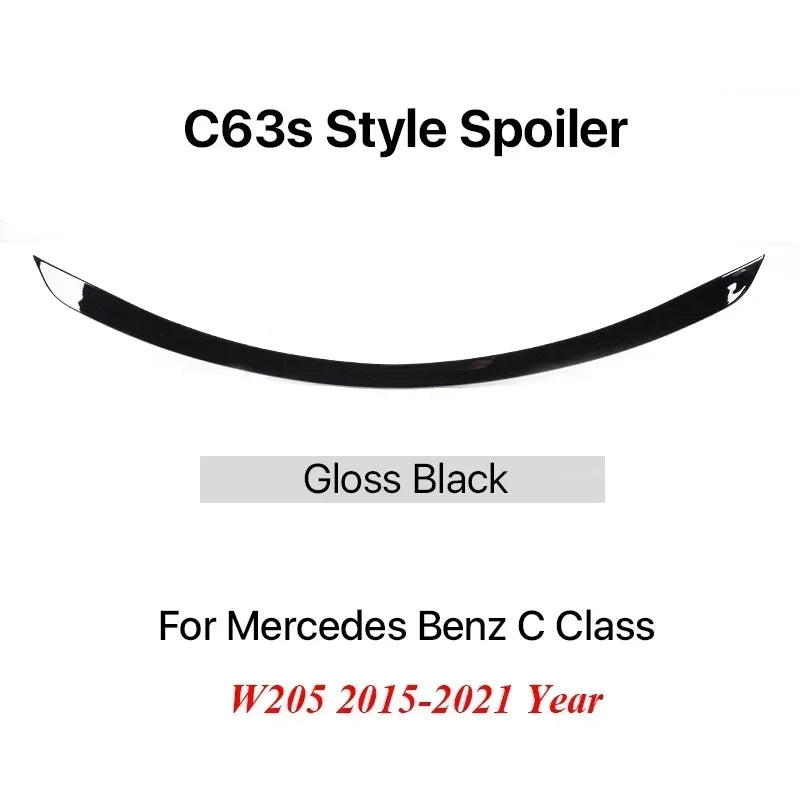 Becquet Coffre Mercedes Classe C W205 C63 AMG PSM - vue de profil 3 - Becquet Voiture
