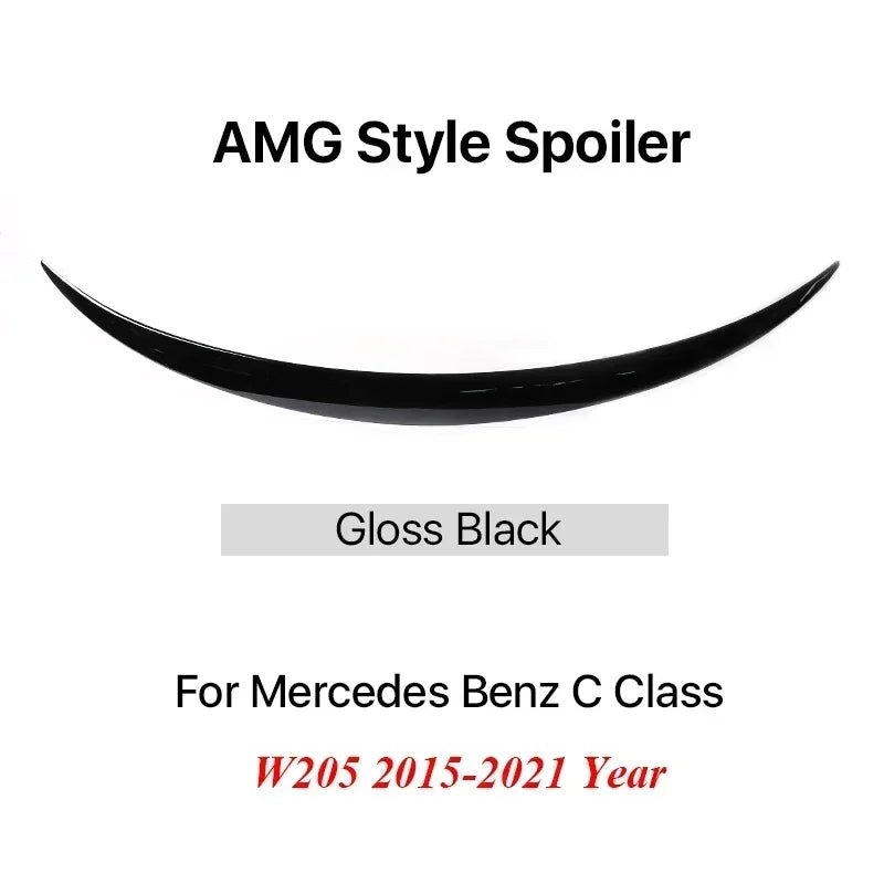 Becquet Coffre Mercedes Classe C W205 C63 AMG PSM - vue de trois-quarts 3 - Becquet Voiture