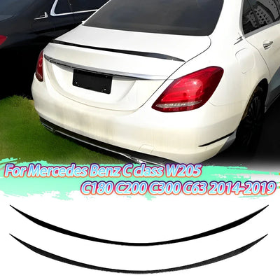 Becquet Coffre Mercedes Classe C W205 S205 AMG - vue de face - Becquet Voiture