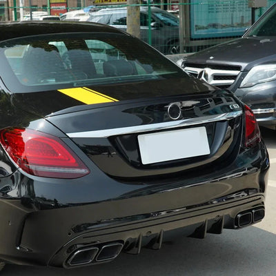 Becquet Coffre Mercedes Classe C W205 S205 AMG - vue de profil - Becquet Voiture