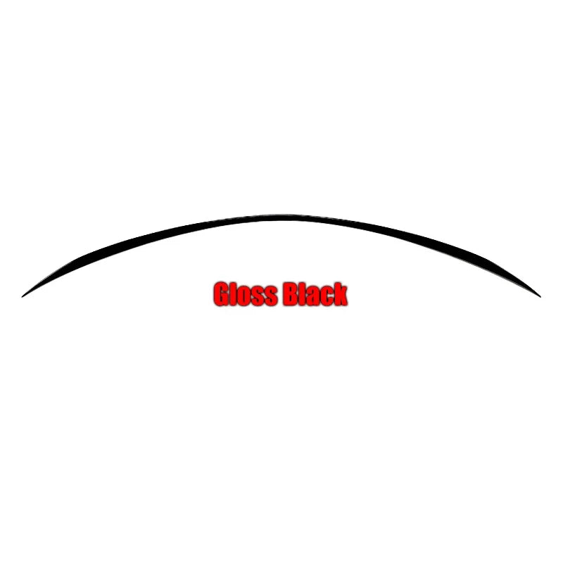 Trunk Lip Spoiler Mercedes C-Class W205 S205 AMG - close-up view - Becquet Voiture