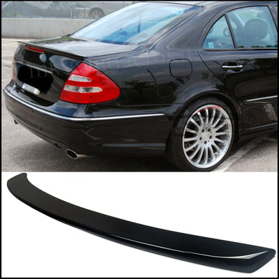 Becquet Coffre Mercedes Classe E W211 AMG 2003-2009 - vue de profil - Becquet Voiture