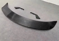 Carbon Fiber Trunk Spoiler for Porsche Taycan 2019–2023 - close-up view 2 - Becquet Voiture