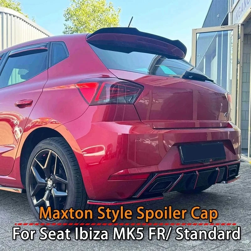 Becquet Coffre Seat Ibiza Mk5 FR Maxton Style - vue de face - Becquet Voiture
