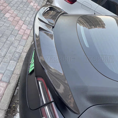Becquet Coffre Tesla Model 3 IPM Carbone - vue arrière - Becquet Voiture