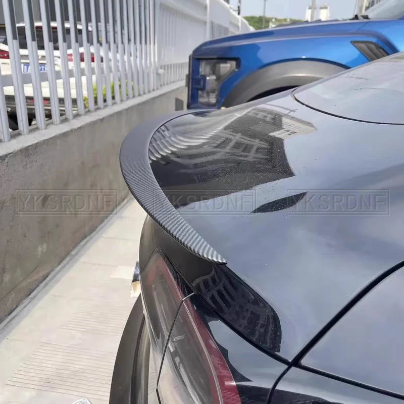 Becquet Coffre Tesla Model 3 Y ABS Performance - vue arrière - Becquet Voiture