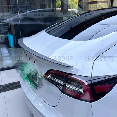 Becquet Coffre Tesla Model 3 Y ABS Performance - vue de dessus - Becquet Voiture