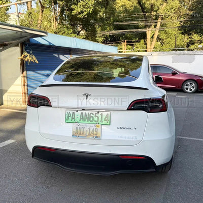 Becquet Coffre Tesla Model 3 Y ABS Performance - vue de profil - Becquet Voiture
