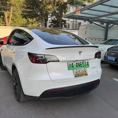 Becquet Coffre Tesla Model 3 Y ABS Performance - vue rapprochée - Becquet Voiture
