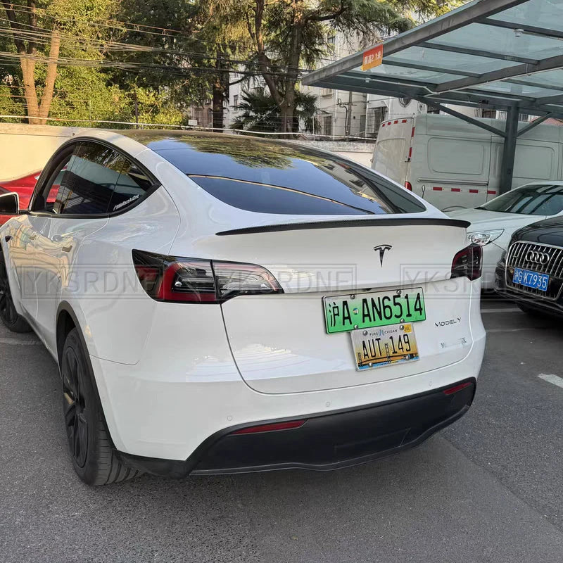 Becquet Coffre Tesla Model 3 Y ABS Performance - vue rapprochée - Becquet Voiture