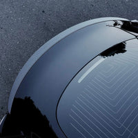 Becquet Coffre Tesla Model 3 Y Juniper Highland - installé sur véhicule - Becquet Voiture