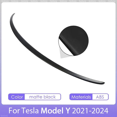Becquet Coffre Tesla Model 3 Y Juniper Highland - vue arrière 2 - Becquet Voiture