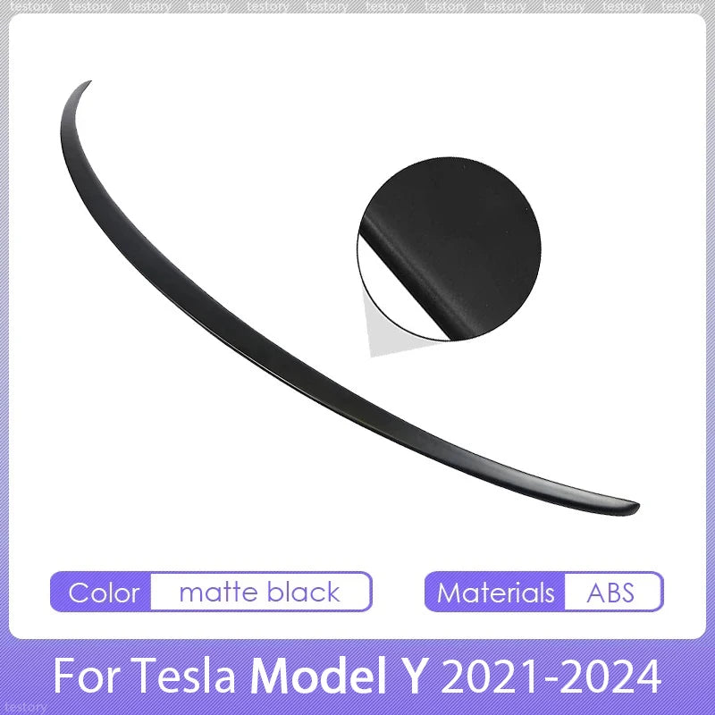 Becquet Coffre Tesla Model 3 Y Juniper Highland - vue arrière 2 - Becquet Voiture