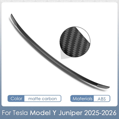 Becquet Coffre Tesla Model 3 Y Juniper Highland - vue arrière 3 - Becquet Voiture