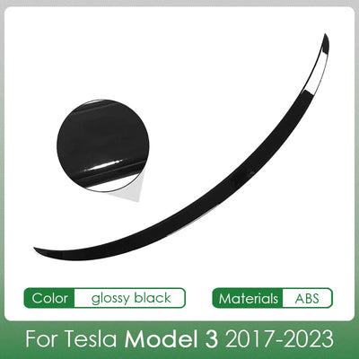 Becquet Coffre Tesla Model 3 Y Juniper Highland - vue de face 3 - Becquet Voiture