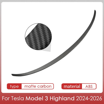 Becquet Coffre Tesla Model 3 Y Juniper Highland - vue de trois-quarts 2 - Becquet Voiture