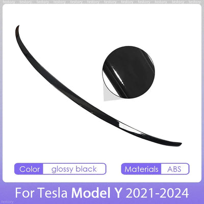 Becquet Coffre Tesla Model 3 Y Juniper Highland - vue rapprochée 2 - Becquet Voiture