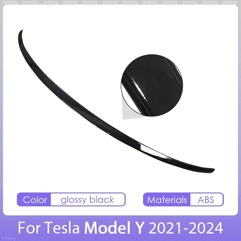 Becquet Coffre Tesla Model 3 Y Juniper Highland - vue rapprochée 2 - Becquet Voiture