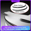 Becquet Coffre Tesla Model Y Juniper Carbone