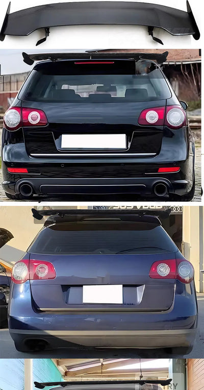 Becquet Coffre VW Golf 4 5 6 7 8 R36 Carbone - détail du montage - Becquet Voiture