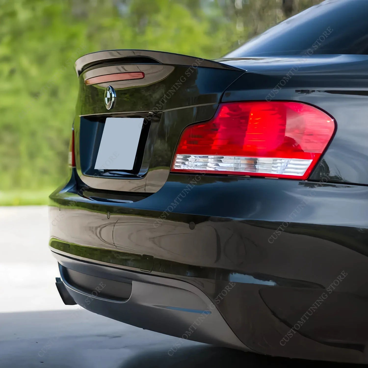 Becquet de Coffre BMW Série 1 E82 Coupé 2007-2014 - vue de face - Becquet Voiture
