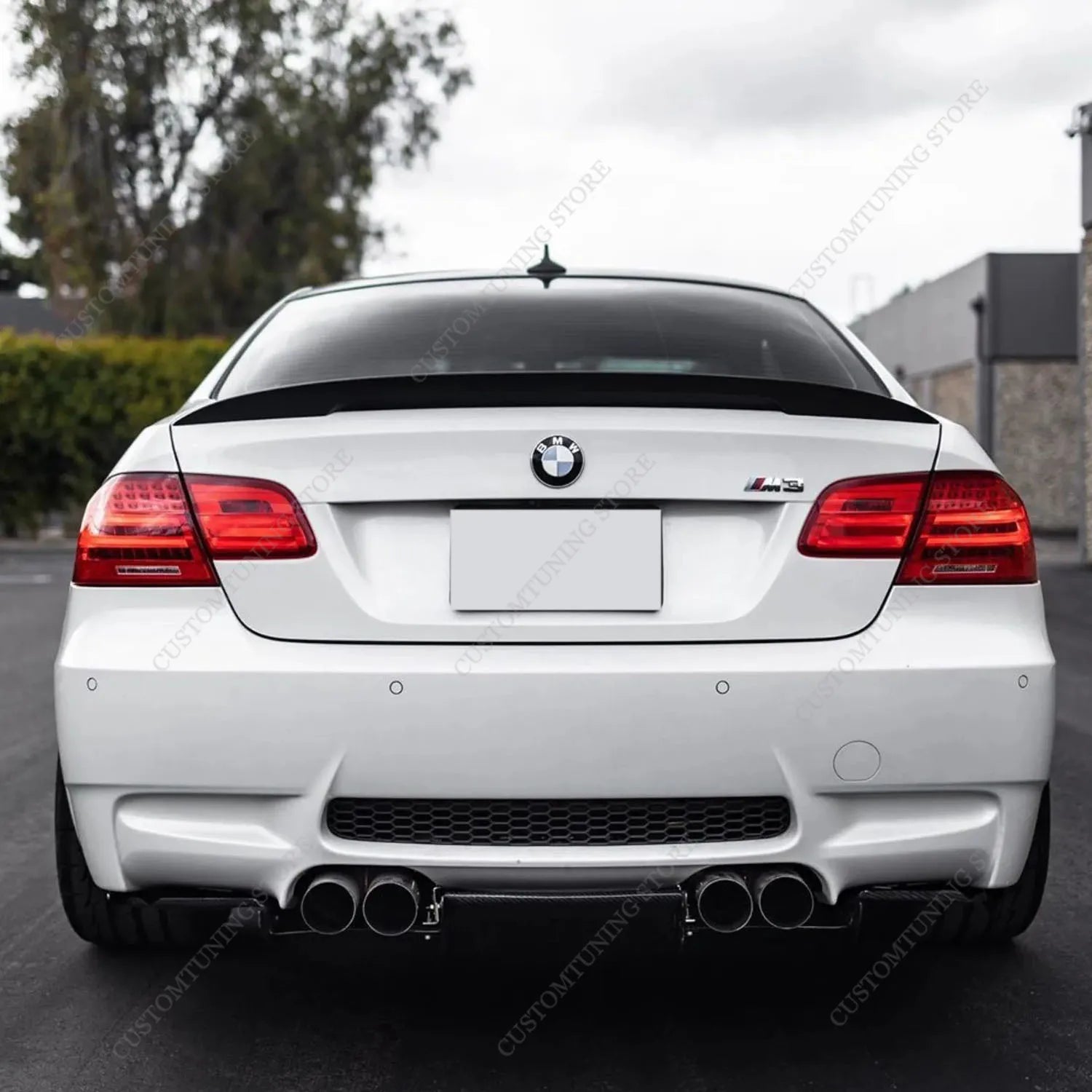 Becquet de Coffre BMW Série 3 E92 2006-2013 - vue de face - Becquet Voiture