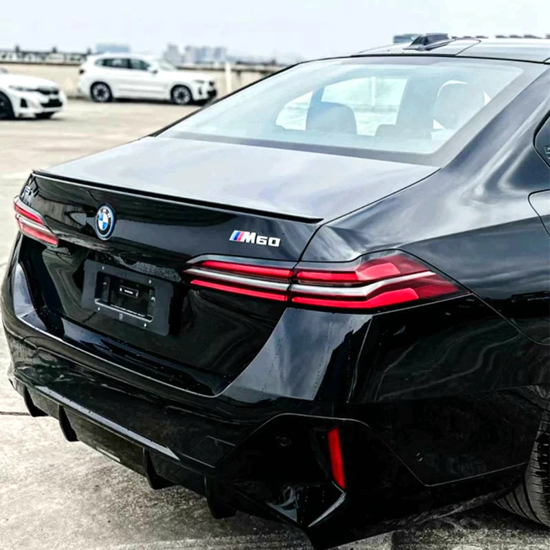 Becquet de Coffre BMW Série 5 G60 i5 2024+ - installé sur véhicule - Becquet Voiture