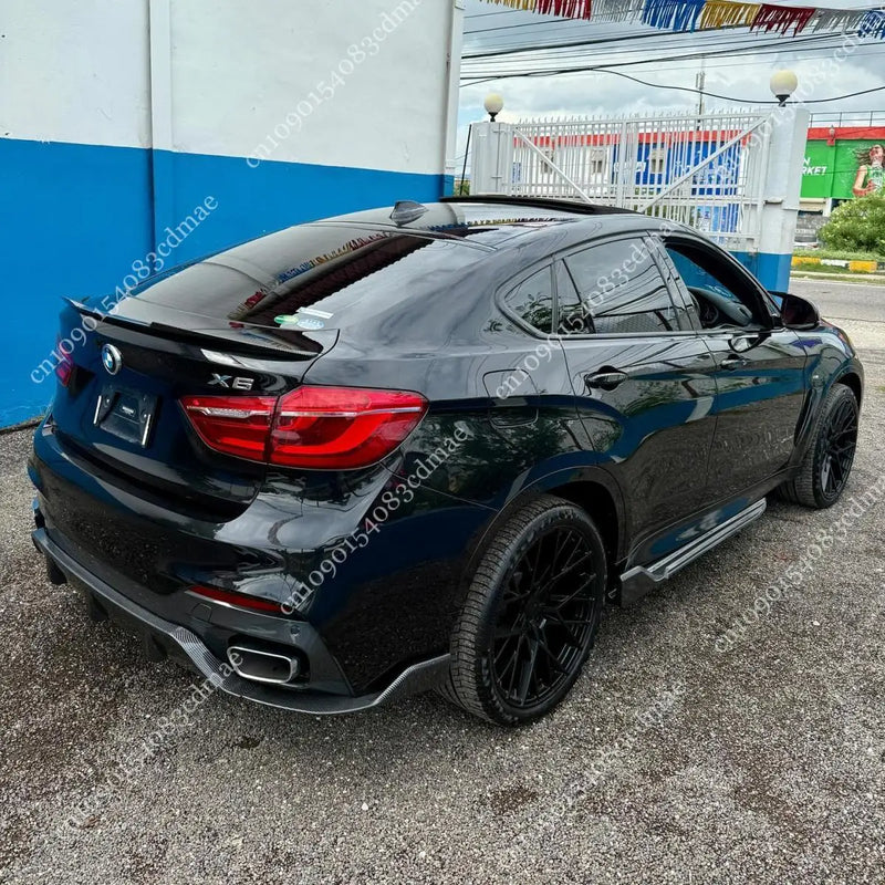 Becquet de Coffre BMW X6 F16 X6M 2014-2019 - vue arrière - Becquet Voiture