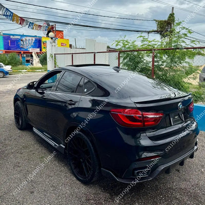 Becquet de Coffre BMW X6 F16 X6M 2014-2019 - vue de profil - Becquet Voiture