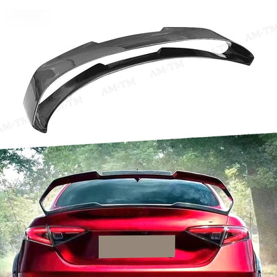 Becquet de Coffre Carbone Alfa Romeo Giulia 2015+ - vue de face - Becquet Voiture