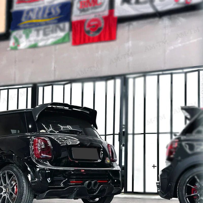 Becquet de Coffre Carbone BMW Mini F56 Cooper - installé sur véhicule - Becquet Voiture
