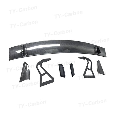 Becquet de Coffre Carbone Honda Civic Type R FL5 Style Spoon 2022+ - vue arrière - Becquet Voiture