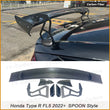 Becquet de Coffre Carbone Honda Civic Type R FL5 Style Spoon 2022+