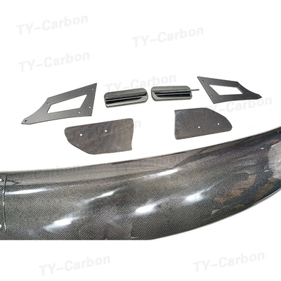 Becquet de Coffre Carbone Honda Civic Type R FL5 Style VRS 2022+ - installé sur véhicule - Becquet Voiture