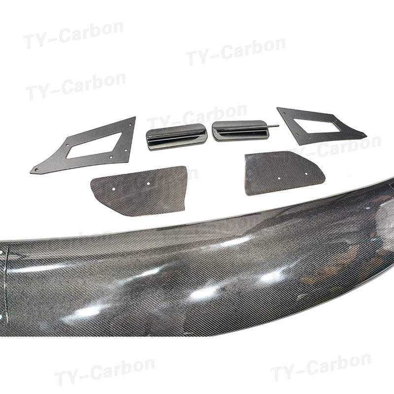 Becquet de Coffre Carbone Honda Civic Type R FL5 Style VRS 2022+ - installé sur véhicule - Becquet Voiture