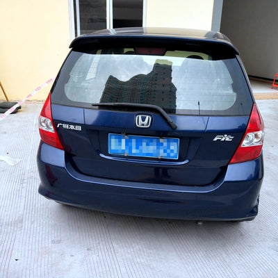 Becquet de Coffre Honda Jazz Fit 2003-2007 - vue de trois-quarts - Becquet Voiture