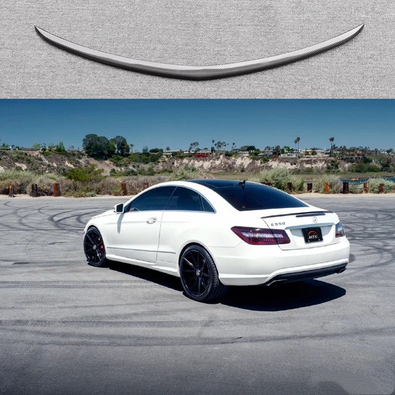 Becquet de Coffre Mercedes Classe E C207 W207 2008-2016 - vue de face - Becquet Voiture
