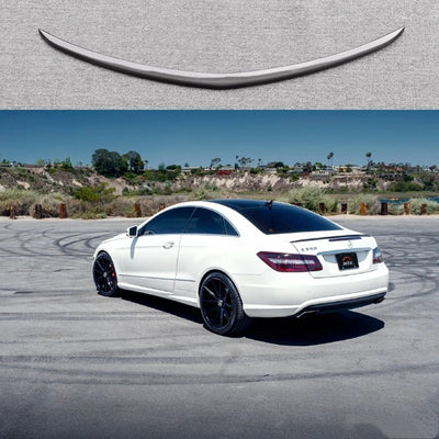 Becquet de Coffre Mercedes Classe E C207 W207 2008-2016 - vue de face - Becquet Voiture