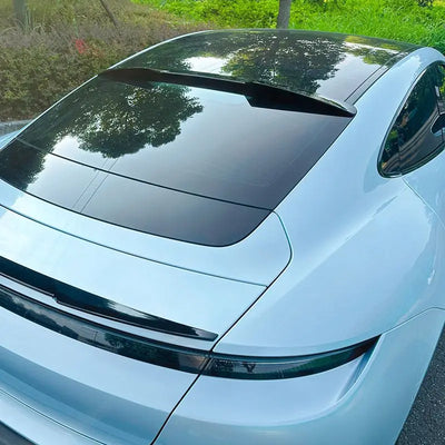 Becquet de Lunette Porsche Taycan 2019-2025 ABS - vue de dessus - Becquet Voiture