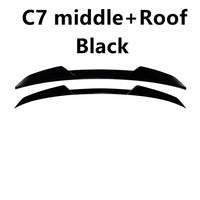 Becquet de Toit Audi A6 RS6 C8 2019-2024 Sportline - vue de face 2 - Becquet Voiture