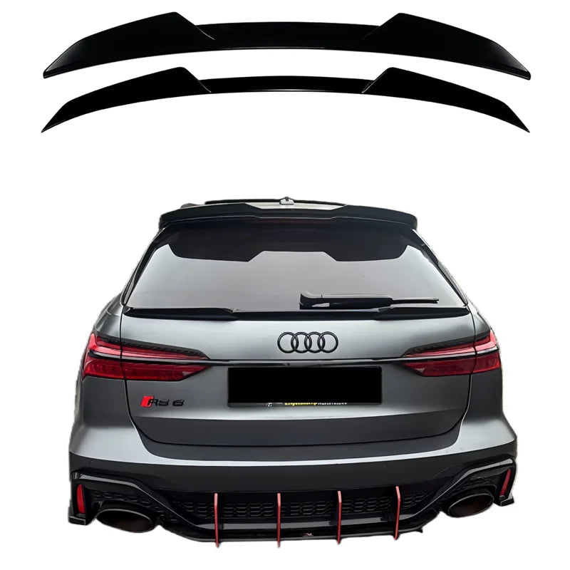 Becquet de Toit Audi A6 RS6 C8 2019-2024 Sportline - vue de face - Becquet Voiture