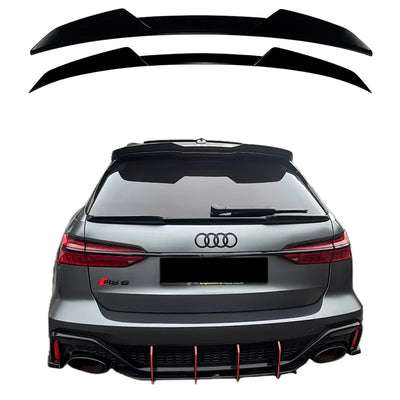 Becquet de Toit Audi A6 RS6 C8 2019-2024 Sportline - vue de face - Becquet Voiture