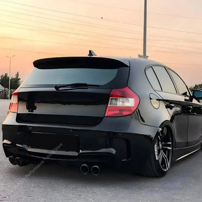 Becquet de Toit BMW Serie 1 E81 E87 M Performance - vue de profil - Becquet Voiture